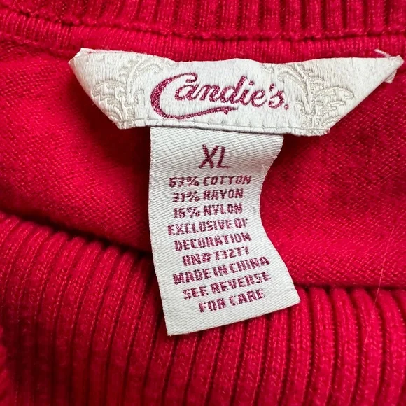 Candie’s sweater dress. Pink. Previously loved. Size XL - Picture 1 of 5